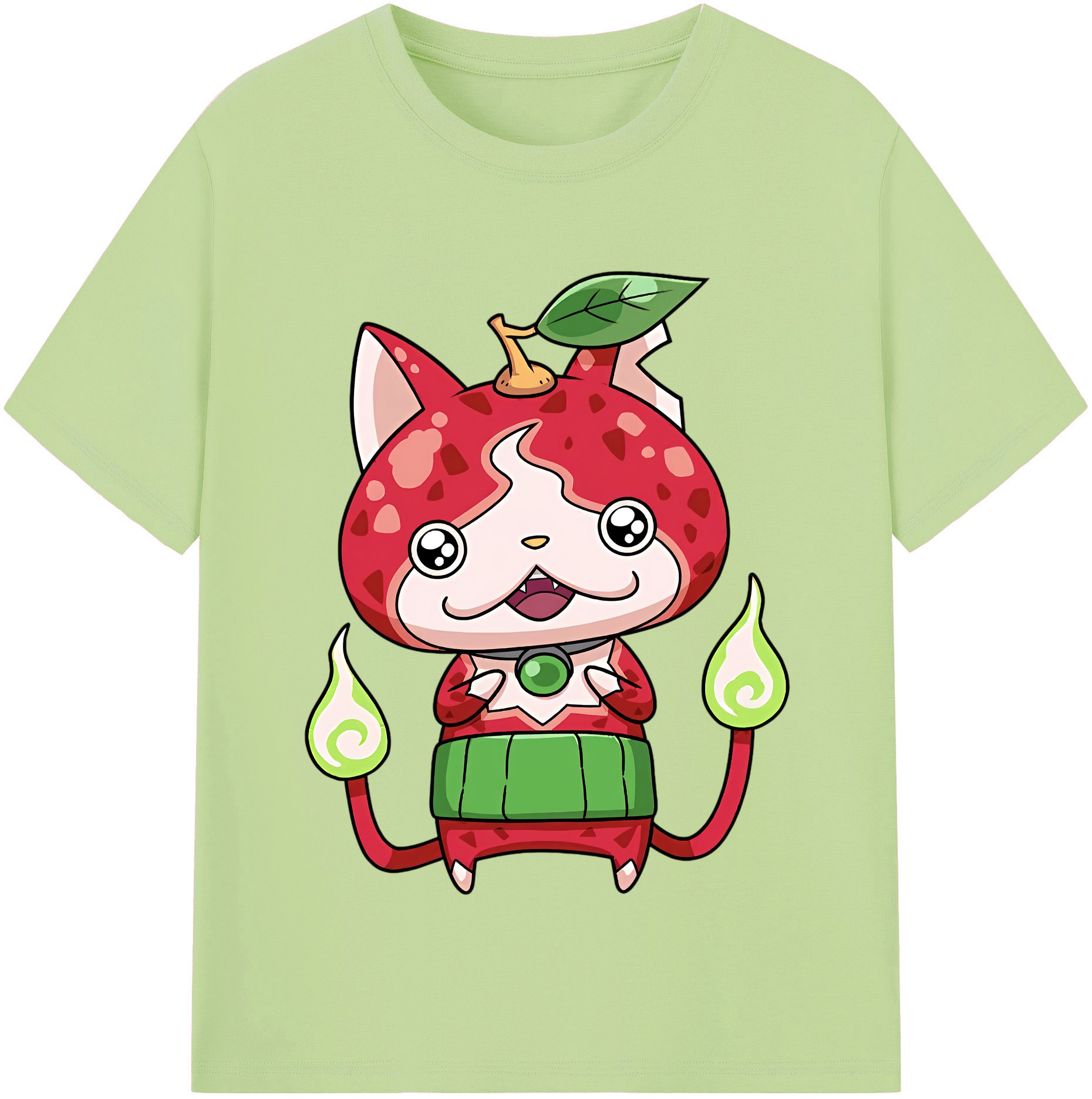 （画像用） 妖怪ウォッチ Yo-kai Watch 綿100％半袖Tシャツ（フロントプリント）
